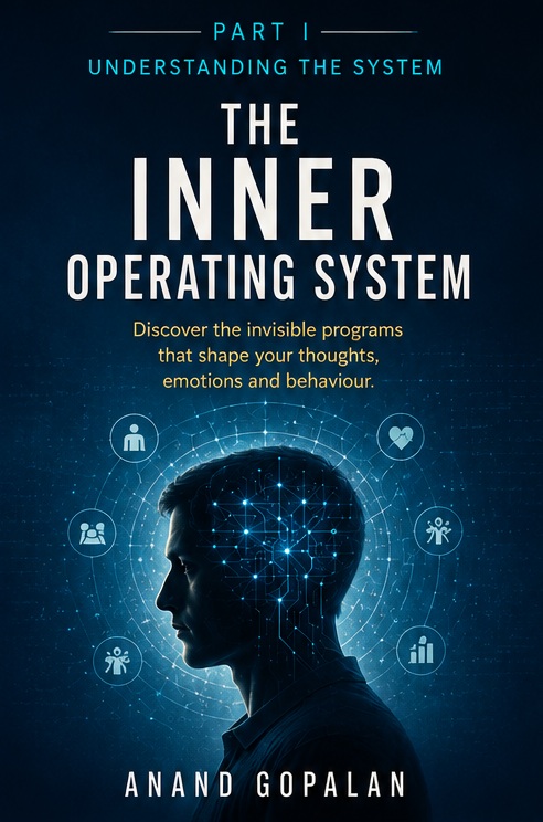 Part I cover: Understanding the System — a human profile rendered as an illuminated network against deep midnight blue